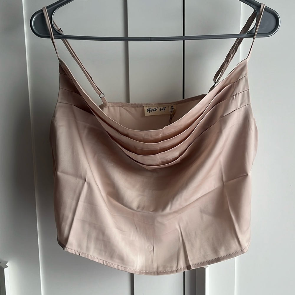 New In by Very J- champagne crop top